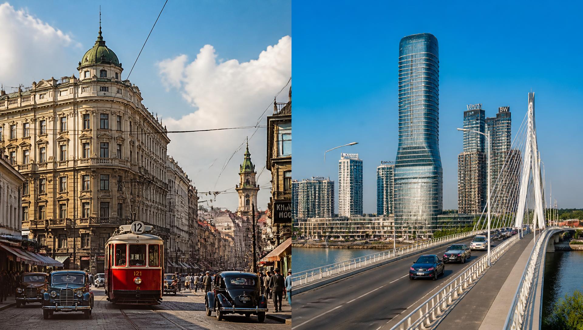 Belgrade past and present